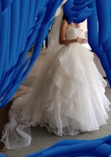 Vestito da sposa elegante e di classe tg 44-42 Rosa Clarà