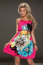 Suzanjas felice vestito - felice, estivo