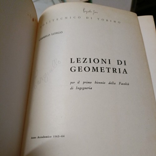 Longo carmelo lezioni di - carmelo,