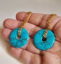 COLLANA 💙CIONDOLO TURCHESE