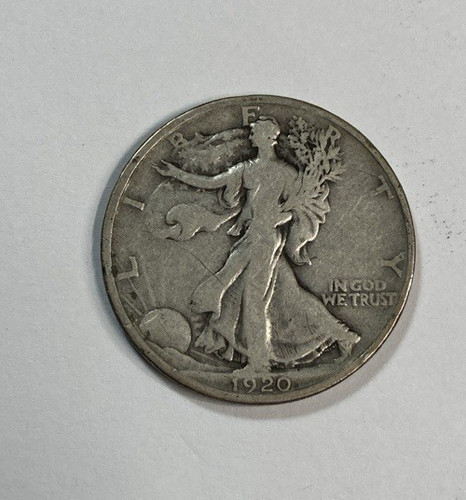 Mezzo dollaro 1920 - , walking