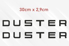 KIT 2 adesivi Dacia DUSTER