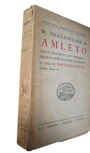 Shakespeare amleto testo - shakespeare, w.-amleto.testo