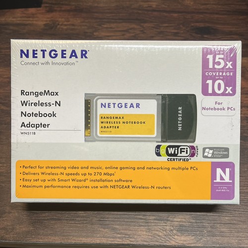 Netgear wn511b rangemax - rangemax, scheda