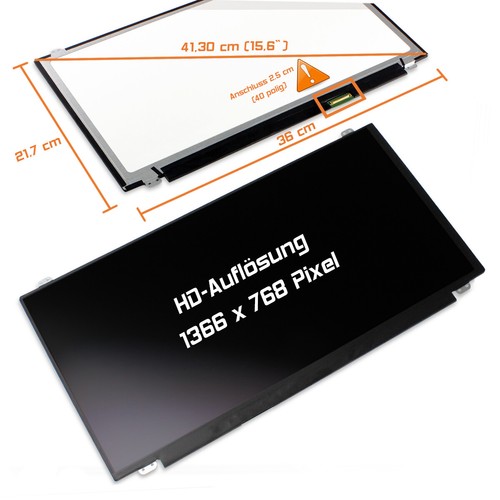 Display led opaco adatto - 15,6",