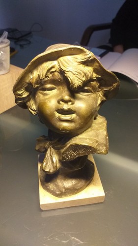 Scultura bronzo originale - bronzo,