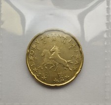 MONETA DA 20 CENT DI EURO DEL 2007 SLOVENIA