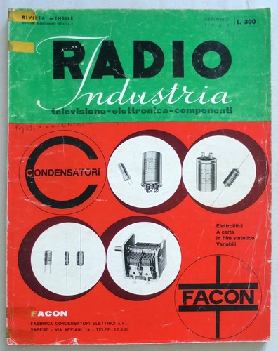 Radio industria televisione - televisione,