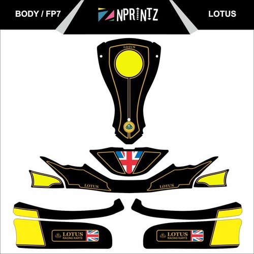 Kit adesivi kart completo - kart,