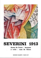 SEVERINI 1913 Danse de l'ours = barques à voile + vase de fleurs, 1977 numerato