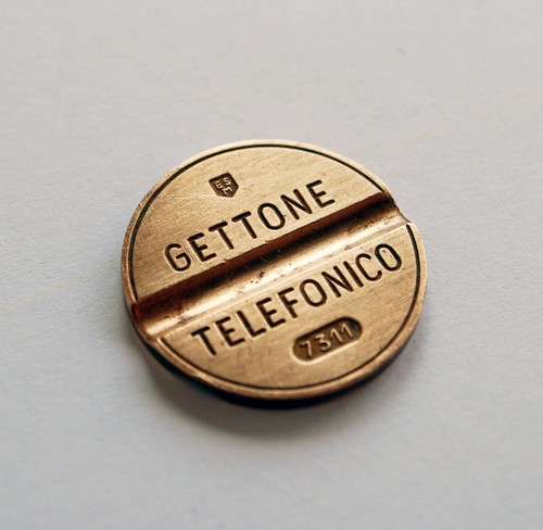 Gettone telefonico 7311 anno - gettone,