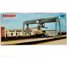 Vollmer 5624B HO H0 KIT Gru per contenitori a ponte, Grue versare contenitori