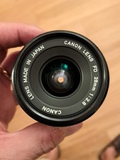 Obiettivo Grandangolare Canon Lens FD 28 Mm 1:2.8 - usato come nuovo  - 999351