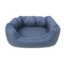 Cuccia da interno per Cani Soft Haven Blu. Fondo antiscivolo - Per cani S  M %