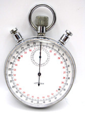 *LEMANIA* CRONOMETRO MECCANICO VINTAGE RATTRAPPANTE Gara-65mm-split second-SWISS