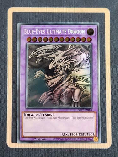 Blue eyes ultimate - yu-gi-oh!,