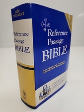 THE REFERENCE PASSAGE BIBLE New Testament Scholars, Teachers, Preachers, HC