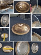 Antica Vintage Ciotola con coperchio portaburro o altro (Leggere Descrizione)