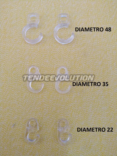 Ganci per anello bastoni - per,