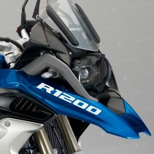 n.2 Adesivi Bianco Becco Anteriore compatibili con BMW R1200 GS Adventure