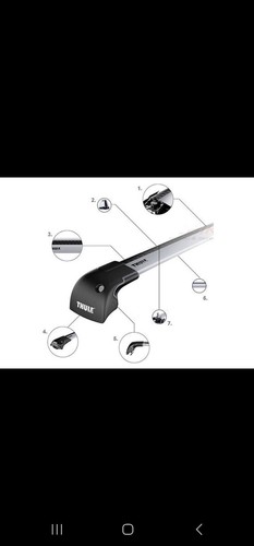 Barre portatutto thule wingbar - barre,