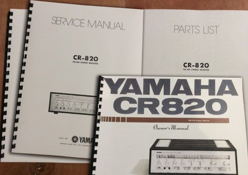 Yamaha stereo receiver cr820 - yamaha,