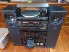 Impianto stereo con - con, doppio