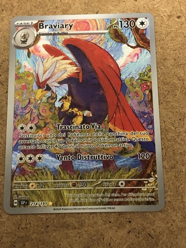 Pokemon card braviary full - pokemon,