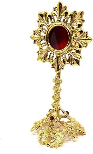 Reliquiario ottone - in,