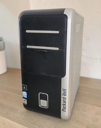 Retro gaming packard bell - pc,
