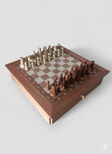 Scacchiera artigianale con