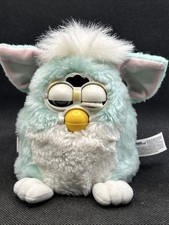 HASBRO Gig TIGER FURBY Verde Menta Funzionante Parla Italiano Manca Sopracciglia
