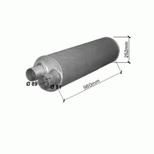 Silenziatore DAF 45 55