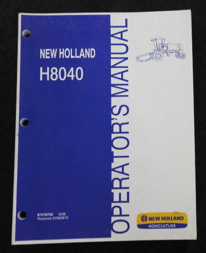 New holland h8040 - new,
