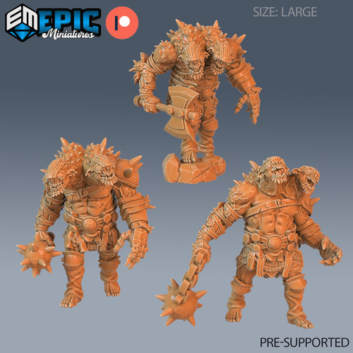 Ettin beast dungeons and - dungeons,