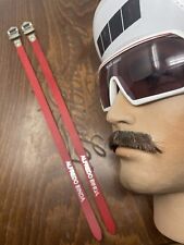 Vintage NOS Alfredo Binda Rosso Argento Cinghie Punta Pelle 4 Vintage Acciaio Ride A