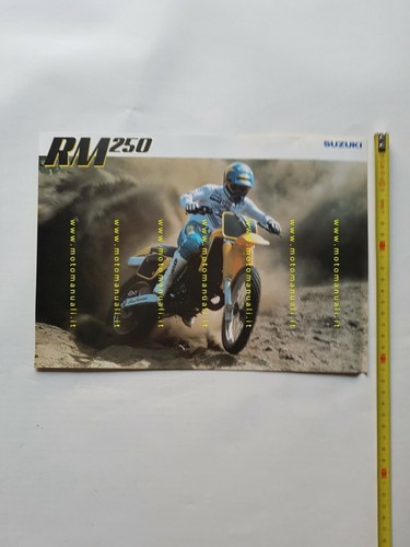Suzuki 250 cross 1987 - rm, 1987-88