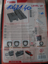 10421.40 COPPIA CUNEI 5,0 t "LEVEL UP" FIAMMA  PER LIVELLARE CAMPER E CARAVAN