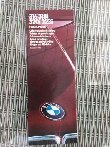 Bmw serie depliant colore e - serie, 3