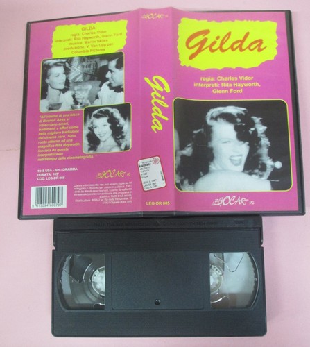 Vhs film gilda rita - vhs,