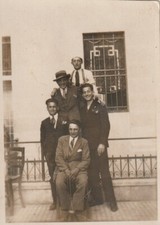 B1 -  Foto Photo Fotografia Anni 30 - Gruppo Uomini