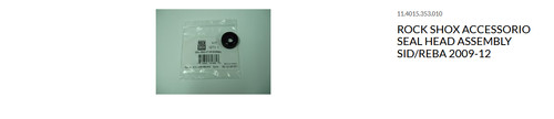 Rock shox accessorio seal head - accessorio,