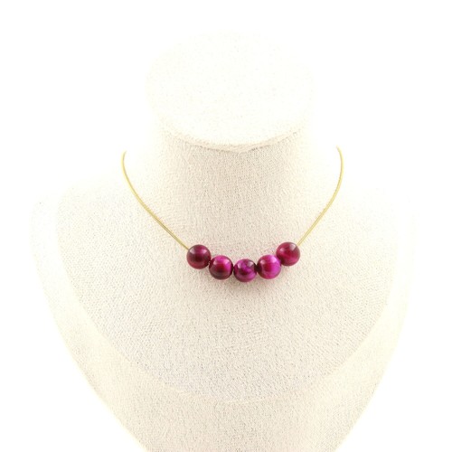 Collana perle occhio di - collana, 5