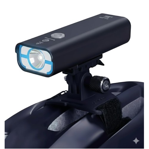 Luce casco bici - casco, ricaricabile