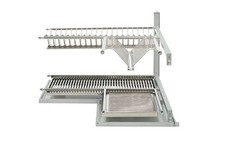 Scolapiatti in acciaio per