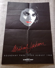 Michael Jackson - 1988 Poster For The Roundhay Park Leeds UK Concerts
