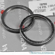 2X Guarnizione Collettore Scarico per Suzuki VS 800 GL Intruder VS 1400 GLF GLP