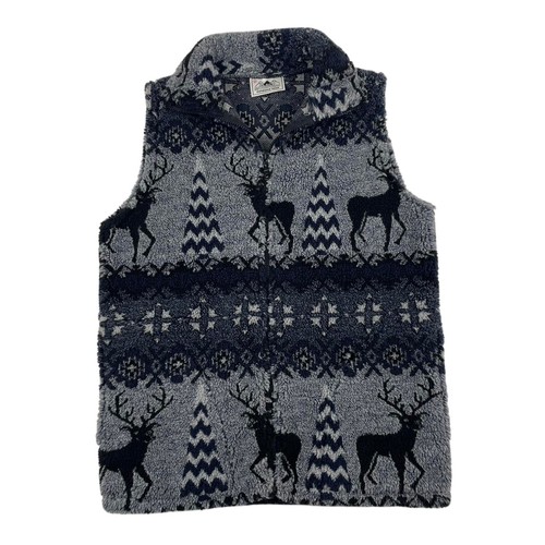 Gilet pile vintage - in, renna