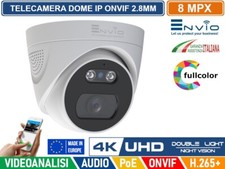 TELECAMERA DOME IP DOUBLE