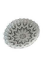 CIOTOLA UNCINETTO D. 21 H. 8 CM COTONE RIGIDO CONTENITORI ADDOBBI CERIMONIA